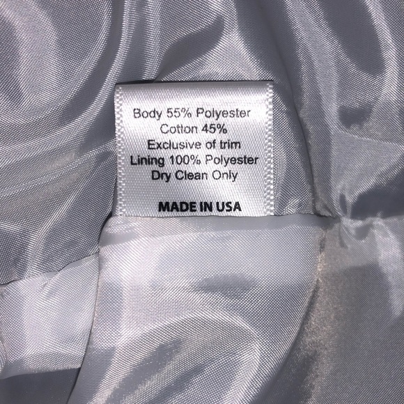 NWT Lauren James Arden Solid Seersucker Dress in Navy and White Contrast size XS - Picture 7 of 12